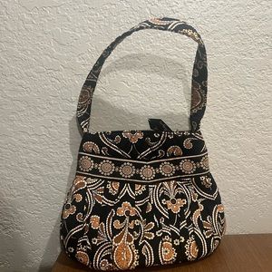 Vera Bradley Caffe Latte NWOT small purse two pockets on the inside,Never Used